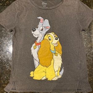 Size M (7-9) Disney “Lady and the Tramp” tee shirt